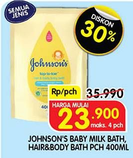 Promo Harga Johnsons Baby Bath  - Superindo