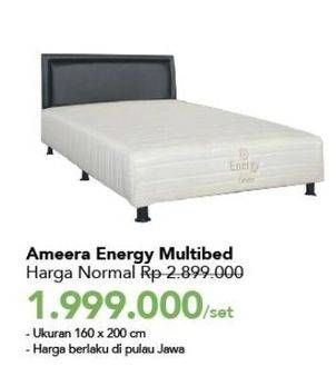 Promo Harga AMEERA Energy Multibed 160 X 200 Cm  - Carrefour