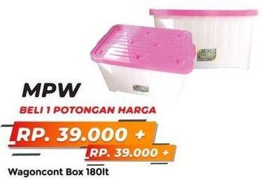 Promo Harga MPW Wagon Container 180000 ml - Yogya