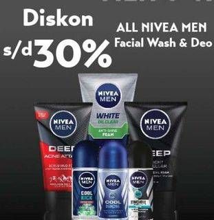All Nivea Men Facial Wash & Deo