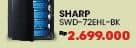 Promo Harga Sharp SWD-72EHL-BK Stainless Steel Bottom Loading Dispenser  - COURTS