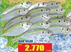 Promo Harga Ikan Selar per 100 gr - Hari Hari