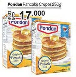Promo Harga Pondan Pancake Crepes 250 gr - Carrefour