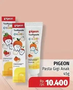 Promo Harga PIGEON Toothpaste for Children 45 gr - Lotte Grosir