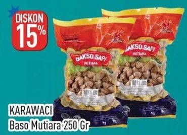 Promo Harga Karawaci Baso Mutiara 250 gr - Hypermart