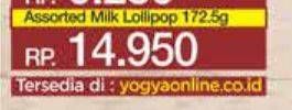 Promo Harga MILKITA Assorted Lollipops Premium 172 gr - Yogya
