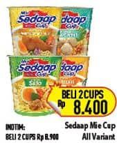 Promo Harga Sedaap Mie Cup All Variants 85 gr - Hypermart