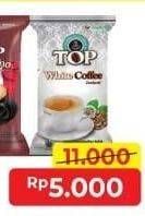Promo Harga TOP COFFEE White Coffee per 10 sachet 21 gr - Alfamart