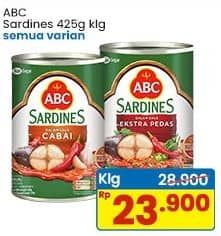 Promo Harga ABC Sardines All Variants 425 gr - Indomaret