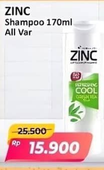 Promo Harga Zinc Shampoo All Variants 170 ml - Alfamart
