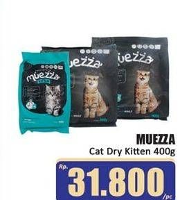 Promo Harga MUEZZA Cat Food Dry Kitten 400 gr - Hari Hari