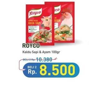 Promo Harga Royco Penyedap Rasa Sapi, Ayam 100 gr - Hypermart