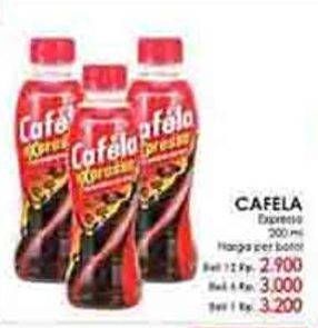 Promo Harga Cafela Expresso Minuman Kopi 200 ml - LotteMart