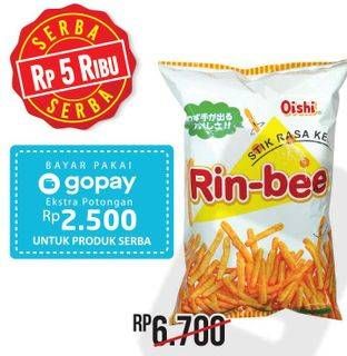 Promo Harga Rinbee / Makado Snack 70gr  - Alfamart