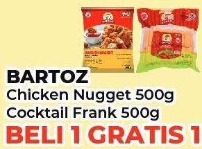 Promo Harga Bartoz Chicken Nugget/Cocktail Frank  - Yogya