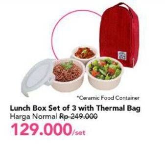Promo Harga Lunch Box per 3 pcs - Carrefour