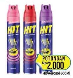 Promo Harga HIT Aerosol 600 ml - Hypermart