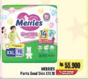 Promo Harga Merries Pants Good Skin XXL18 18 pcs - Alfamart