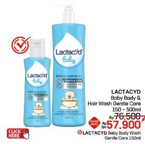 Promo Harga Lactacyd Baby Body & Hair Wash Ekstra Milky 150 ml - LotteMart