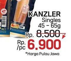 Promo Harga Kanzler Singles Bakso/Sosis  - LotteMart