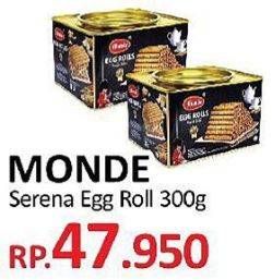 Promo Harga MONDE Serena Egg Roll 300 gr - Yogya