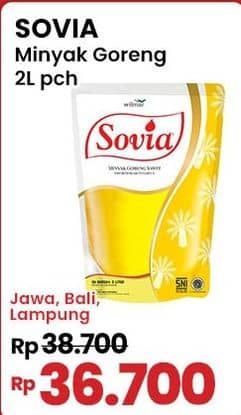 Promo Harga Sovia Minyak Goreng 2000 ml - Indomaret