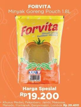 Promo Harga FORVITA Minyak Goreng 1800 ml - Alfamart