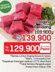 Promo Harga Daging Rendang Sapi  - LotteMart