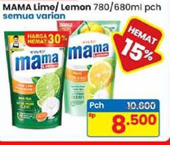 Promo Harga Mama Lime, Mama Lemon  - Indomaret