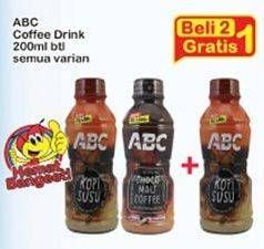 Promo Harga ABC Minuman Kopi All Variants 200 ml - Indomaret