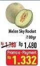 Promo Harga Melon Sky Rocket per 100 gr - Hypermart