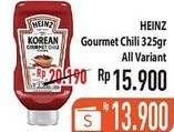 Promo Harga HEINZ Gourmet Chili All Variants 325 gr - Hypermart