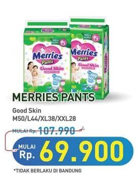 Promo Harga Merries Pants Good Skin XXL28 28 pcs - Hypermart