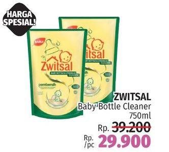 Promo Harga Zwitsal Baby Bottle & Utensils Cleaner 750 ml - LotteMart