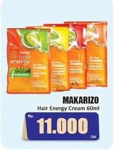 Promo Harga Makarizo Hair Energy Fibertherapy Hair & Scalp Creambath 60 gr - Hari Hari