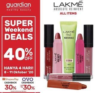 Promo Harga LAKME Cosmetics All Variants  - Guardian