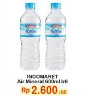 Promo Harga INDOMARET Air Mineral 600 ml - Indomaret