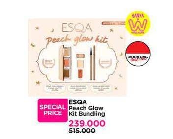Promo Harga ESQA Peach Glow Kit  - Watsons