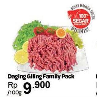 Promo Harga Daging Giling Sapi per 100 gr - Carrefour