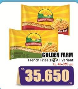 Promo Harga Golden Farm French Fries All Variants 1000 gr - Hari Hari