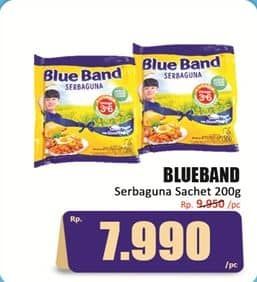 Promo Harga Blue Band Margarine Serbaguna 200 gr - Hari Hari