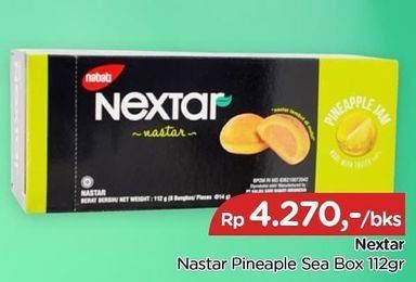 Promo Harga NABATI Nextar Cookies Nastar Pineapple Jam per 8 pcs 14 gr - TIP TOP