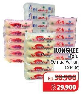 Promo Harga KONG KEE Tofu All Variants per 6 pcs 140 gr - Lotte Grosir