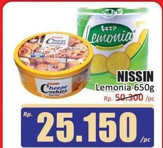 Promo Harga Nissin Cookies Lemonia 650 gr - Hari Hari