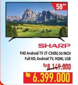 Promo Harga SHARP 2T-C50BG | LED TV 50"  - Hypermart