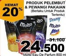 Promo Harga MOLTO Eau De Parfum 800 ml - Giant