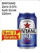 Promo Harga Bintang Zero 330 ml - Indomaret