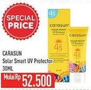 Promo Harga Carasun Solar Smart UV Protector Spf 45 30 ml - Hypermart
