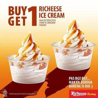 Promo Harga Richeese Factory Ice Cream  - Richeese Factory