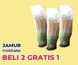 Promo Harga Jamur Inokitake (Jamur Enokitake)  - Yogya